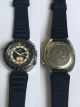 Konvolut 2 X Taucheruhr Neri Chronograph Und Jumbo Vintage Uhr 1970 Swiss Watch Armbanduhren Bild 5