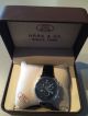 Haas & Cie Herren - Armbanduhr Vitesse Chronograph Quarz Leder Mfh211zba Neu&ovp Armbanduhren Bild 1