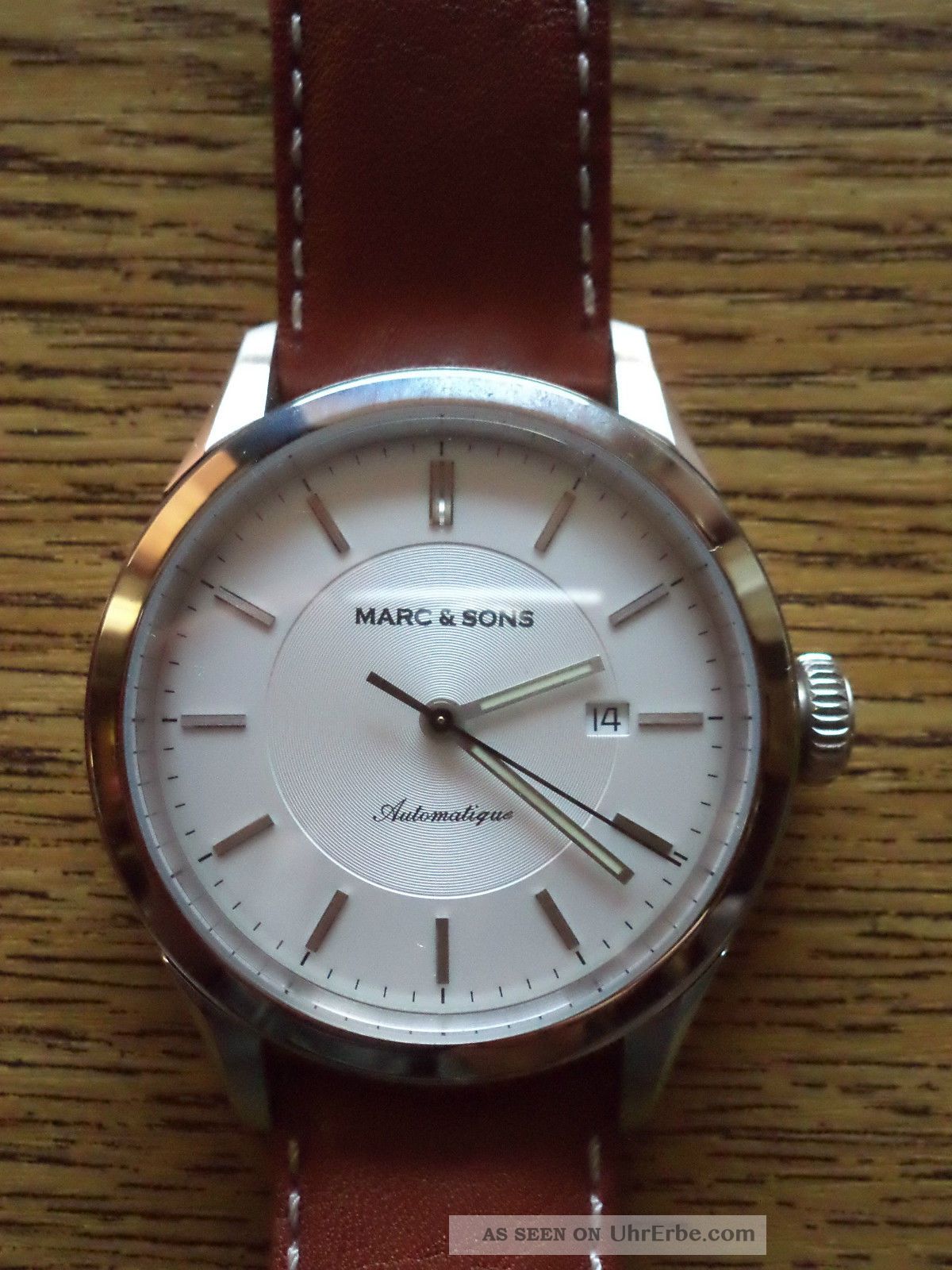 Armbanduhr Marc & Sons,  Eta - 2824 - 2,  Swiss Made,  Automatik,  Neuwertig,  Ovp Armbanduhren Bild