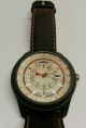 Neuwertige Timex Expedition T49921 Braun Leder Armband Herren Analoge Uhr Watch Armbanduhren Bild 1