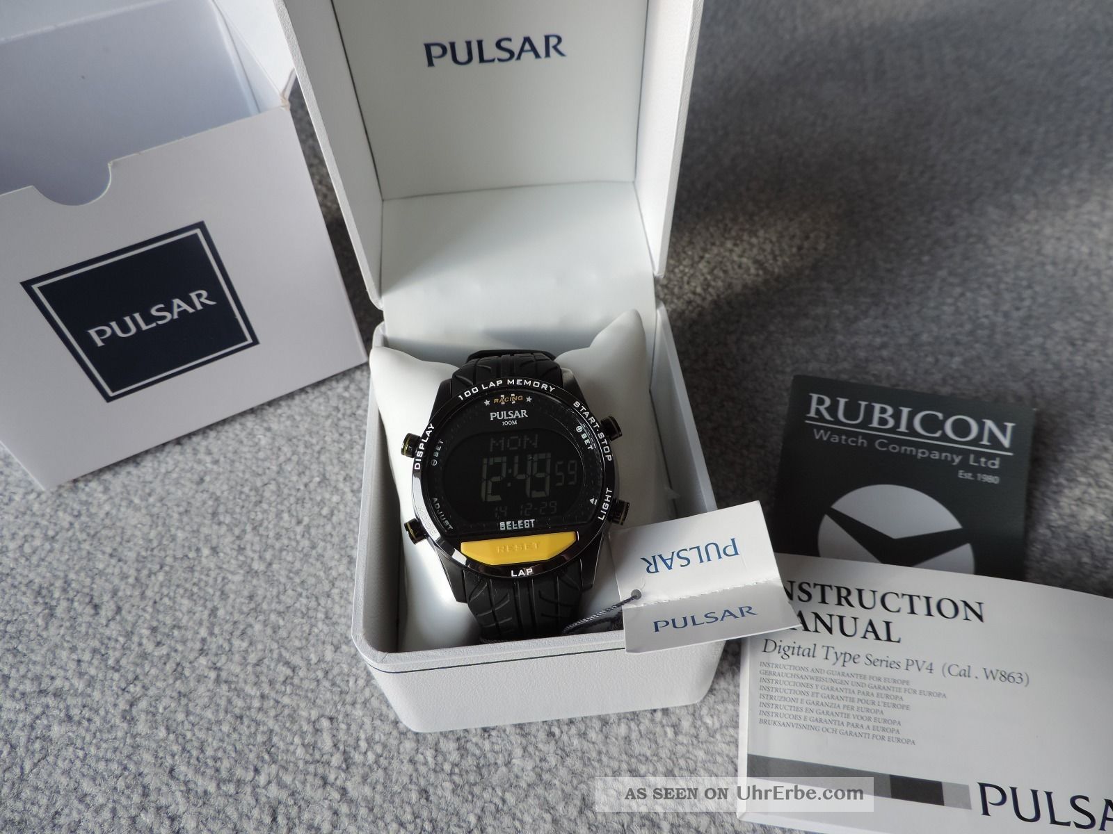 Pulsar Digital - Quarzuhr Armbanduhren Bild