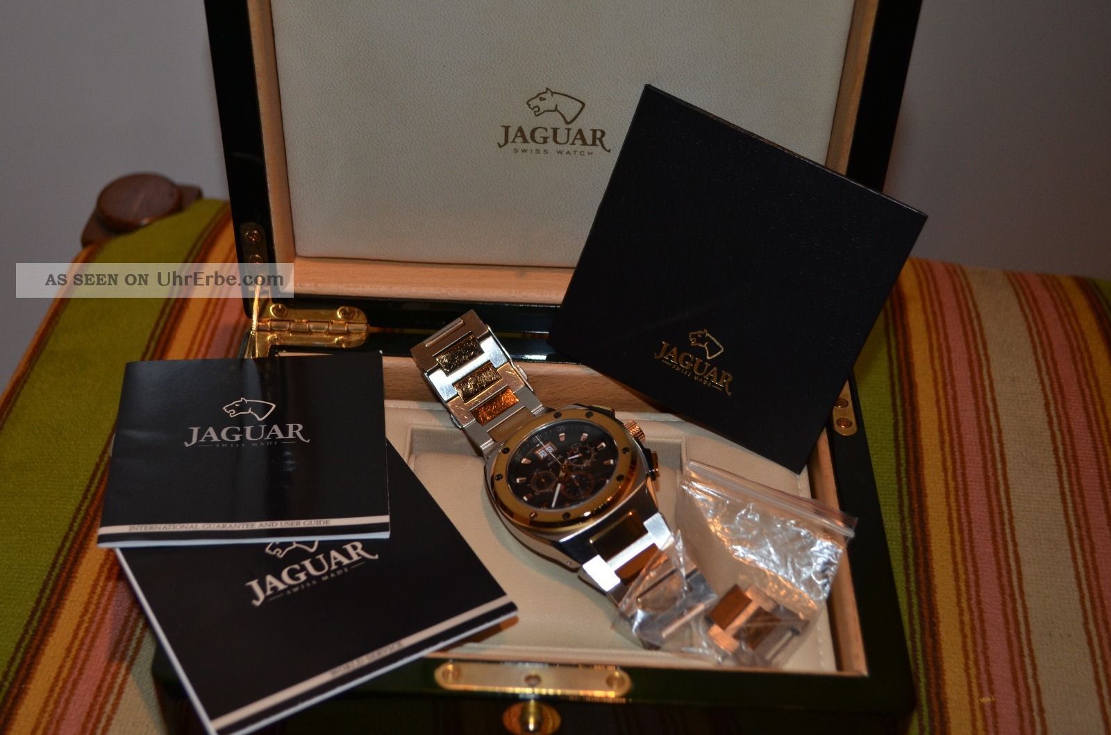 Jaguar Herren Chronograph Uhr Armbanduhr J622 
