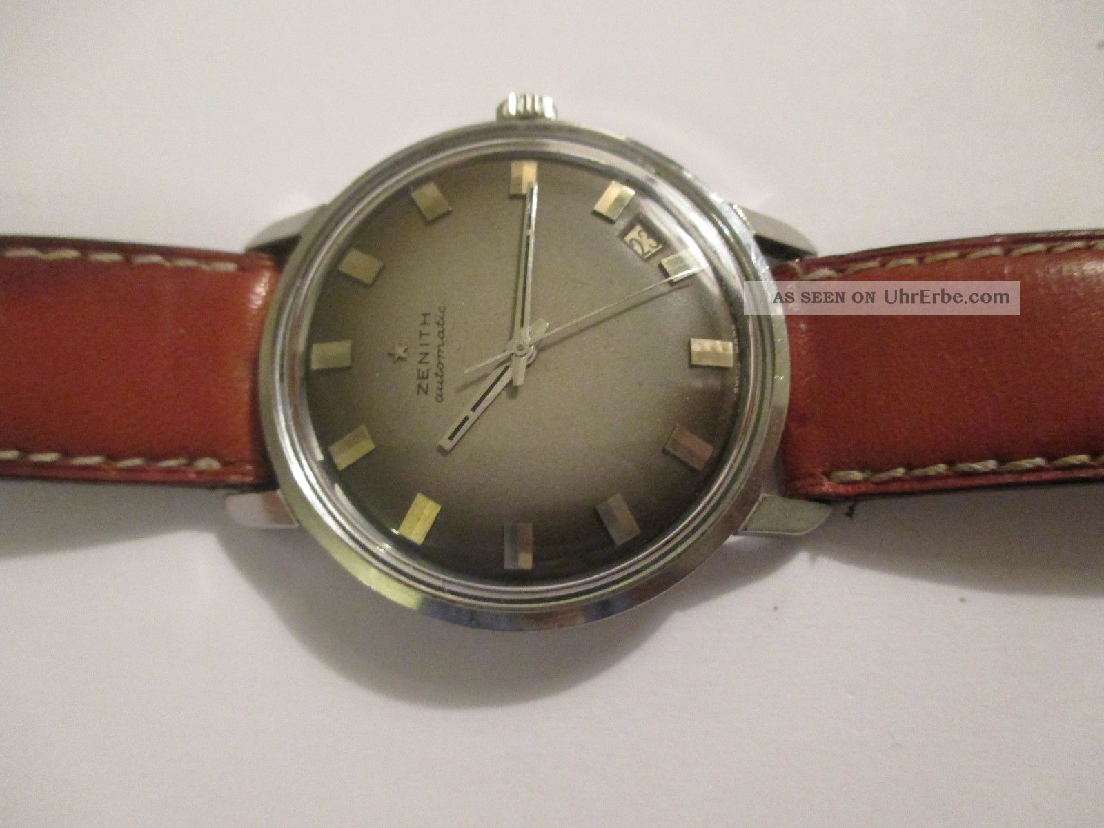 Vintage Zenith Automatic Stahl Armbanduhren Bild