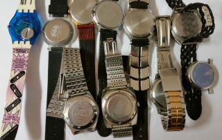 Konvolut - Armbanduhren - Herrenarmbanduhren Damenarmbanduhren Kinder - Defekt Bild