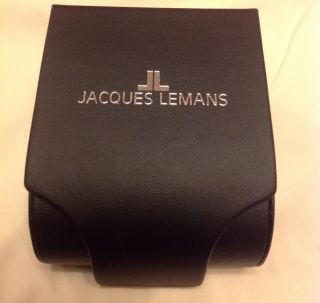 Jacques Lemans U - 37c Leder Analog Armbanduhr Watch Uefa Champions League Bild