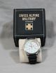 Swiss Alpine Military Uhr Armbanduhr Chronograph Sp287 Silber Weiß 5 Atm Armbanduhren Bild 1
