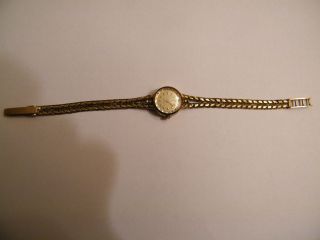 Anker Damen - Gold - Uhr Gehäuse Aus 333 Band Aus 333 Gold Quartz Bild