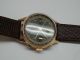 Antike 18k 750 Gold Chronograph Uhr.  Landeron 11 Armbanduhren Bild 1