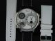 Armbanduhr Herren Curtis & Co Große Zeit Welt 4 Zeitzonen Weiß Armbanduhren Bild 1