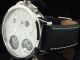 Armbanduhr Herren Curtis & Co Große Zeit Welt 4 Zeitzonen Weiß Armbanduhren Bild 2