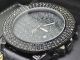 Armbanduhr Herren Joe Rodeo 3 Reihen Maßgefertigt Schwarz Diamant 6.  75 Karat Armbanduhren Bild 2