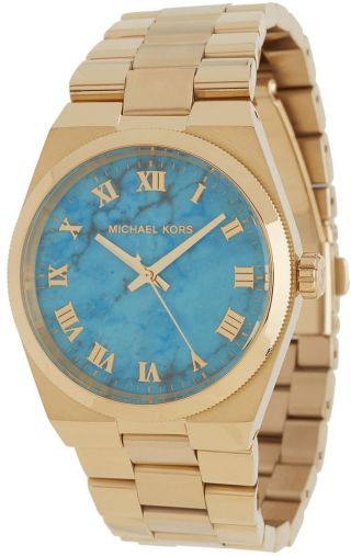 Damen Armbanduhr Michael Kors Channing Goldfarben Mk5894 Bild
