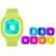 Neue Art - Frauen - Mädchen - Silikon - Gummi - Led - Leucht - Armbanduhr Elektronische Uhr Armbanduhren Bild 2