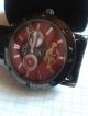Graf Von.  Monte Wehro Roverto Red - - Leder Armbanduhren Bild 2