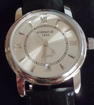 Kienzle Herren Uhr Armbanduhr Select 1822 Lederarmband Krokoprägung Quartz Bild
