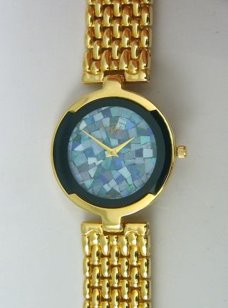 Denis De Vogue Armband - Uhr Mit Metallband,  Vergoldet Bild