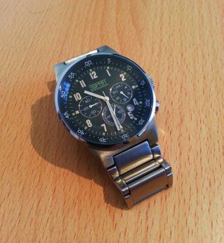 Esprit Herren Chronograph Armbanduhr Wie Bild