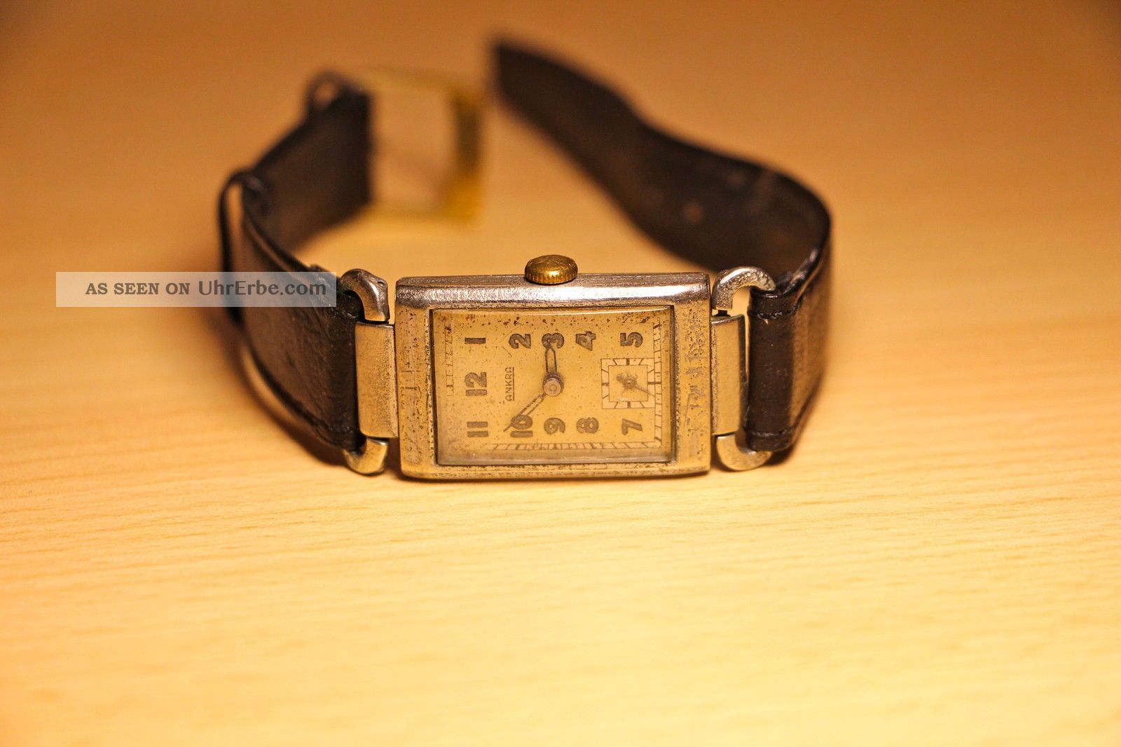 Ankra,  1950er,  Handaufzug,  Swiss Made Armbanduhren Bild