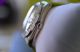 Rolex Oysterdate Precision Diamanten Uhr Watch Oyster Neon Gelb Grün Datejust Armbanduhren Bild 4