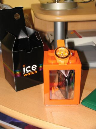 Ice Watch Unisex Kinder Armbanduhr Small Solid Orange Bild