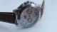 Sportliche Herrenuhr Armbanduhr Uhr Mode Chronos Echt Lederarmband Analog Armbanduhren Bild 7