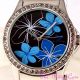 Armbanduhr Retro Silber Rhodium Blumen 5atm Wasserdicht Exotisch Hibiskus Blume Armbanduhren Bild 12