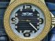 Armbanduhr König Master Joe Rodeo.  12ct Diamanten Schwarz Uhr Armbanduhren Bild 11