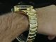 Armbanduhr König Master Joe Rodeo.  12ct Diamanten Schwarz Uhr Armbanduhren Bild 16