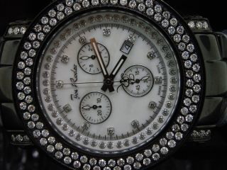 Herren Armbanduhr Joe Rodeo Klassisch 2 Reihen Diamant 4.  75kt Jojo Bild