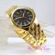 Armbanduhr Omax Seiko Movt Schwartz & Gold Farbe Wasserfest Pl Slim Steel Hbk821 Armbanduhren Bild 6