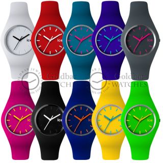 Ice Schlank - Uhr Unisex 10 Leuchtende Farben Zur Auswahl Uvp £ 70 Bild