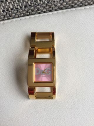 Dolce & Gabbana D&g Uhr Damenuhr Rosa/ Gold Bild