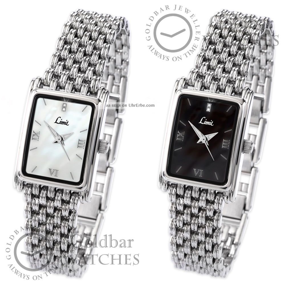 Armbanduhr Damen Limit Analog Schwarz Oder Weißes Ziffernblatt Armbanduhren Bild