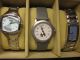 Uhrensammlung 12 Uhren U.  A.  Tissot Gucci Esprit Soliver Chiemsee Im Koffer Armbanduhren Bild 3