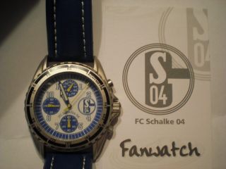Rarität Neue Schalke 04 Armbanduhr Von 1997 Bild