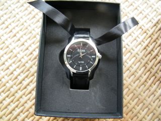 Eiger Armbanduhr Uhr Handarbeit Ungetragen Typ F456 Quarz Mit Lederarmband Bild