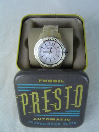 Fossil Damen - Armbanduhr Automatic Presto Transmission Fluid Bild