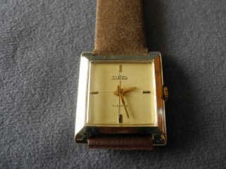 Ältere Armbanduhr Handaufzug Bild