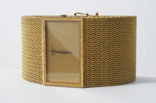 Rar - Edle Vintage Chopard 18 Ct Gold Damenuhr Bild