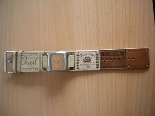 Damen Fossil Armbanduhr Mit Lederband.  Weihnachtsgeschenk Bild