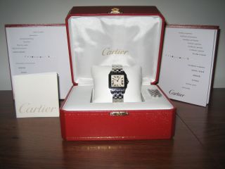 Cartier Uhr Für Damen Santos Demoiselle Mit Papieren,  Ref.  2506525 Bild
