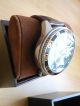 Fossil Uhr Herrenuhr Chronograph Leder Braun Neue Batterie Top Armbanduhren Bild 3