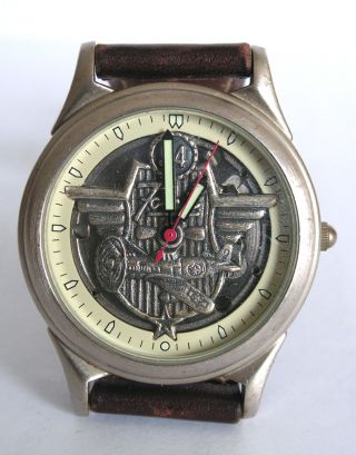1996 Fossil Collectors Club Limited Edition Armbanduhr Bild
