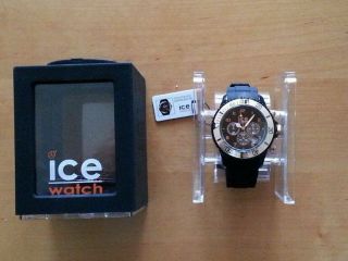 Ice Watch Schwarz Gold Rose Ovp Bild
