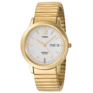 Armbanduhr Timex Erhöhte Herren T21942 Classics Goldfarben Expansion Bild