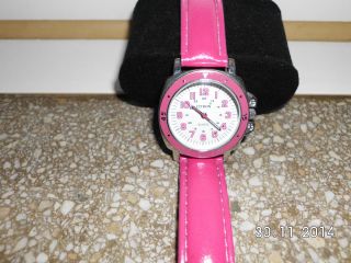 Armbanduhr Gehäuse Silberfarben/pink Armband Pink Marke Citron Bild
