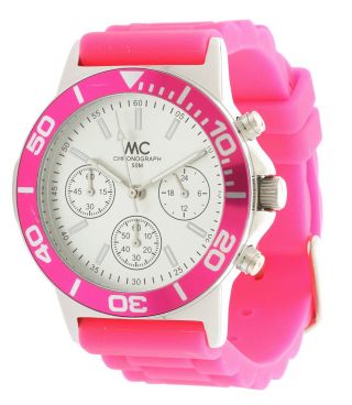 Mc Timetrend Damen Armbanduhr Pink 26916 Bild