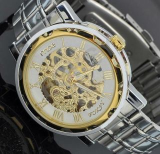 Elegante Mechanische Männeruhr Mce Chronograph Ovp Watch Armbanduhr Uhr Bild