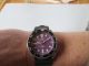 Seiko Automatic Purple Dial Scuba Divers Watch 7002 Armbanduhren Bild 2