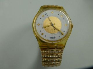 Armbanduhr Swatch Golden Waltz Bild